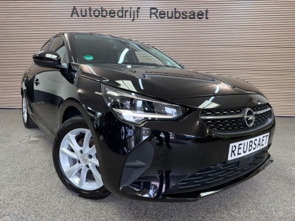 Opel Corsa 1.2 Turbo Elegance Clima Cruise Navi CarPlay Stoelverw, Incl 12Mnd Garantie