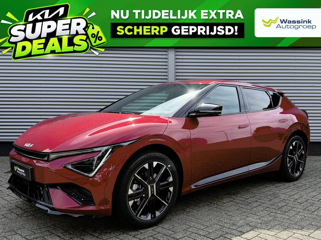 Kia EV6 GT-Line Business Edition 84 kWh | Stoelventilatie | Stoel/Stuurwielverwarming | Elekt. Stoel | LED Matrix |