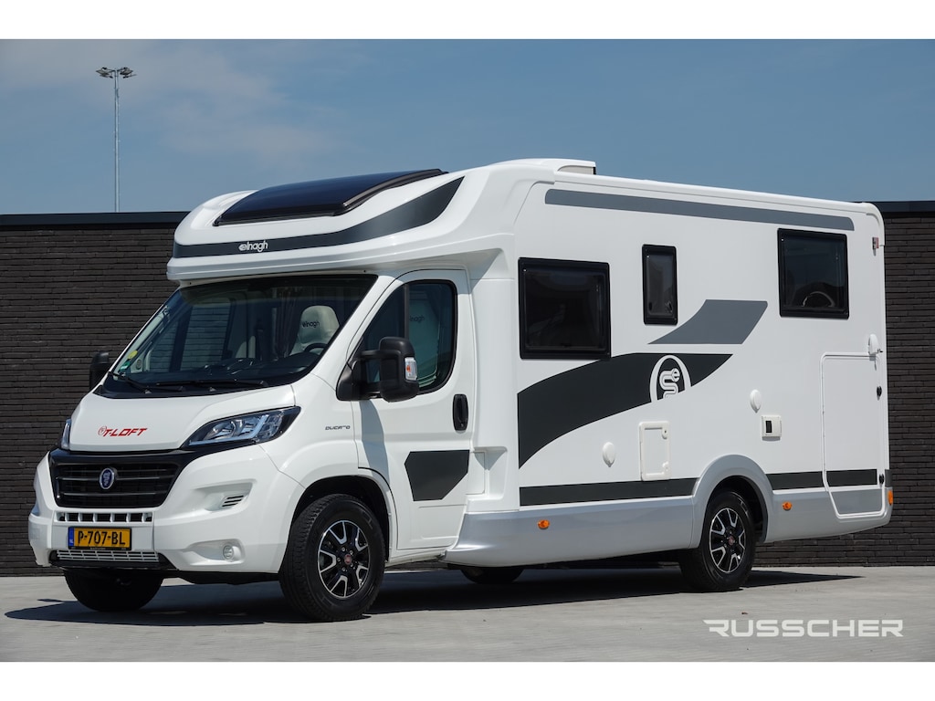 Elnagh T-Loft 529 140Pk 5-Persoons Levelsysteem | Dakairco | BTW camper