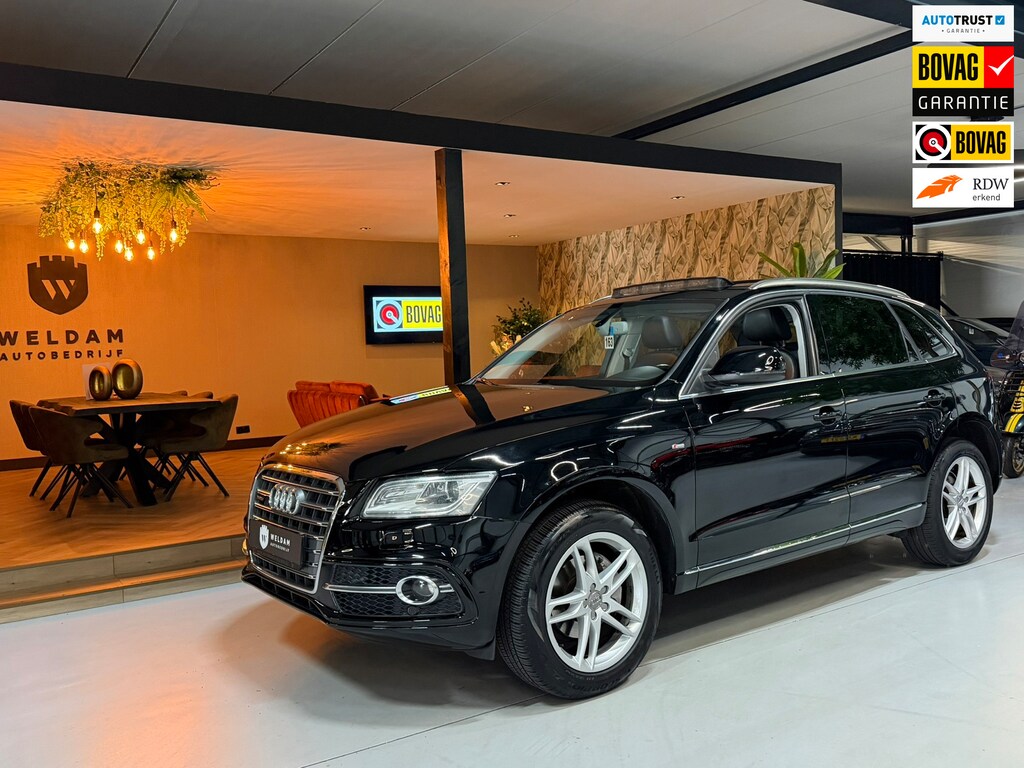 Audi Q5 2.0 TFSI quattro Pro Line Plus|Pano|B&O|Keyless|Camera|Leder|Garantie|Rijklaar