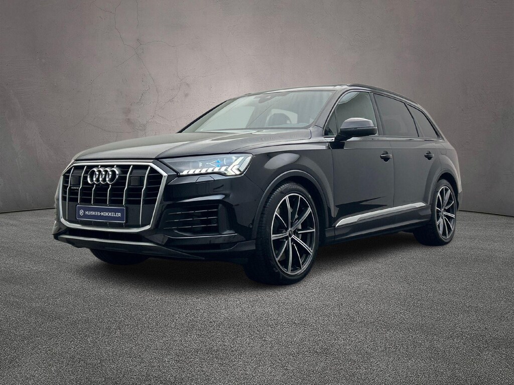 Audi Q7 55 TFSI e 381PK quattro Pro Line S | Trekhaak | Panorama-dak | Leder | 21-Inch | Stoelverwarming voor + achter | Privacy-Glas | HD-Matrix | Comfort-Sleutel |