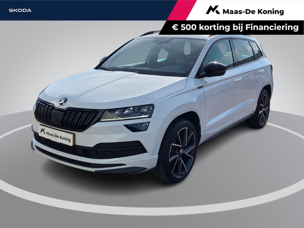 Skoda Karoq 1.5TSI/150PK ACT Sportline Business · Trekhaak · Camera · Stoelverwarming · Apple/Android Car Play · Navigatie ·