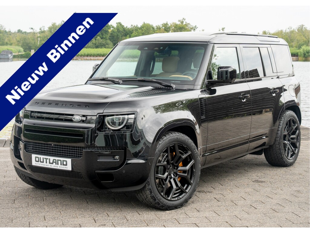Land Rover Defender 110 P300e 110 X-Dynamic HSE | Full Options | Urban WX-2R | Incl. Winterbanden | Santorini Black | Caraway leder |