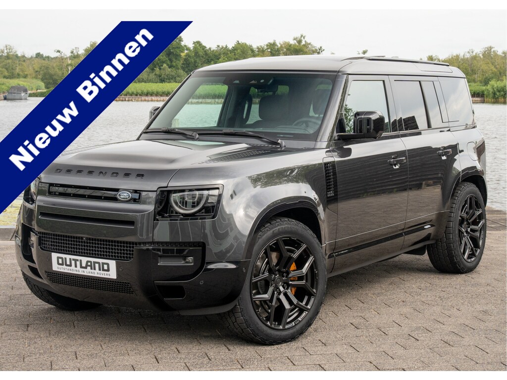 Land Rover Defender 110 P300e 110 X-Dynamic HSE | Full Options | Urban WX-2R | Incl. Winterbanden | Carpathian Grey | Ebony leder |