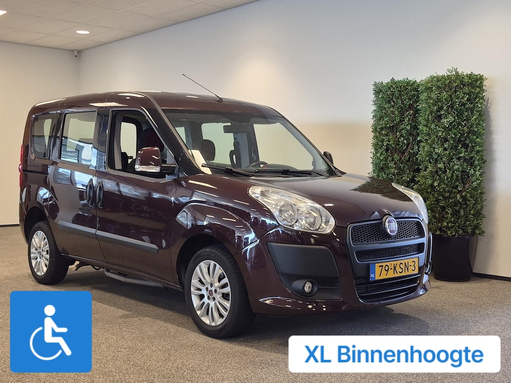 Fiat Doblò Rolstoelauto XXL-Ombouw 160cm binnenhoogte rolstoel