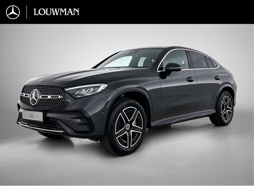 Mercedes-Benz GLC Coupe 300e 4MATIC Business Solution AMG | Advanced plus | Parkeerpakket met achteruitcamera | 19” vijfspaaks lichtmetalen AMG-velgen | URBAN GUARD Plus | Sierdelen ruitlook zilvergrijs | Warmtewerend, donkergetint glas |