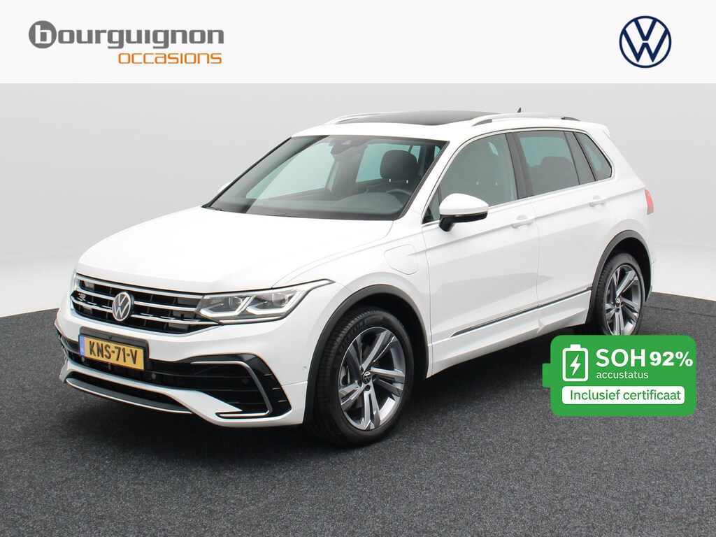 Volkswagen Tiguan 1.4 TSi 245 Pk eHybrid R-Line Business+ | Stoelverwarming | Panoramadak | Adaptive Cruise | IQ Light | 360 Camera | CarPlay | 19 Inch | 53.647 Km !!