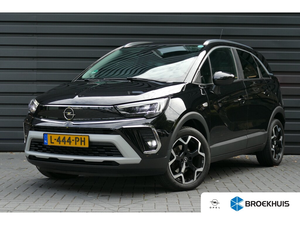 Opel Crossland 1.2 TURBO 130PK ELLEGANCE / CAMERA / STOEL-STUURVERWARMING / AGR / 17"LMV / NAVI / CLIMA / LED / PDC / BLUETOOTH / CRUISECONTROL / 1E EIGENAAR / SCHITTERENDE STAAT !!