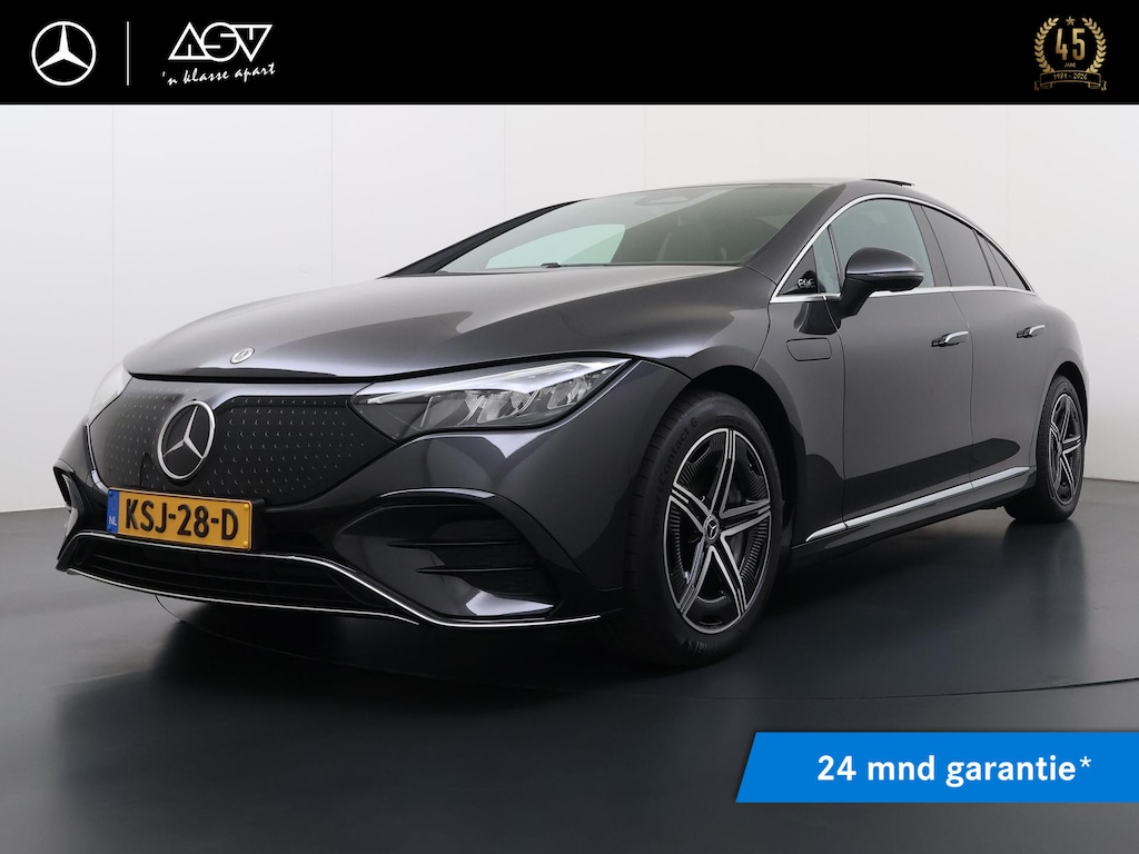 Mercedes-Benz EQE 300 Business Solution AMG 90 kWh | Trekhaak Wegklapbaar | Panorama - Schuifdak | Memory Seats | Adaptive Cruise Control | Klasse 3 Alarm | Keyless Entry | 19" AMG Velgen
