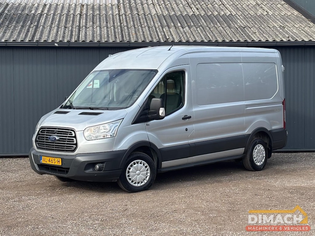 Ford Transit L2H2 - 2.2L trend - trekhaak - trekhaak - zilvergrijs - navi - schuifdeur - NL voertuig - APK dec 2026