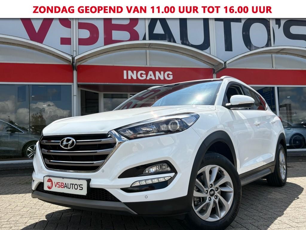 Hyundai Tucson 1.6 GDI 132PK LED NAVIGATIE TREKHAAK CAMERA AIRCO LMV PDC ELEC-PAKKET