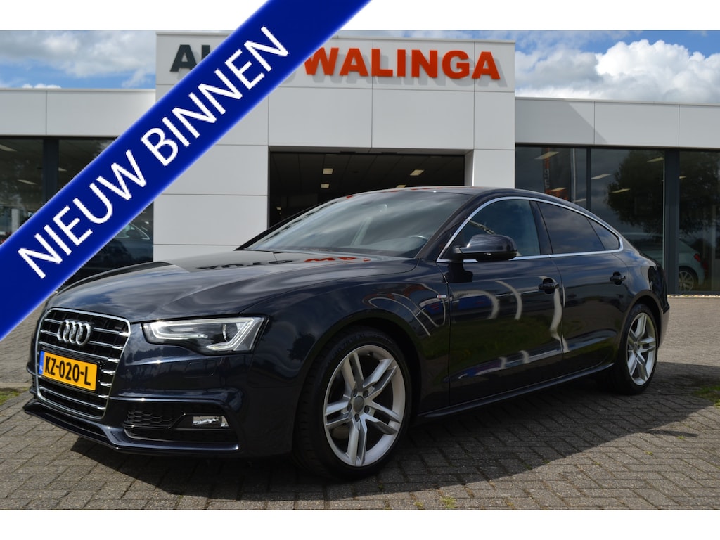 Audi A5 Sportback 1.8 TFSI S-Line Autom. | Opendak | Sportstoelen | Leer/ Alcantara | Stoelverwarming | NL Auto!