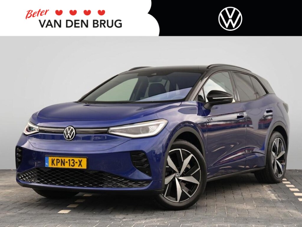 Volkswagen ID.4 GTX 4MOTION 77 kWh 340pk | Cruise control | LED Matrix | SOH 100% | Navigatie | Dodehoek Detectie | Climate control | Stoel- & Stuurverwarming | 20'' Lichtmetalen velgen |