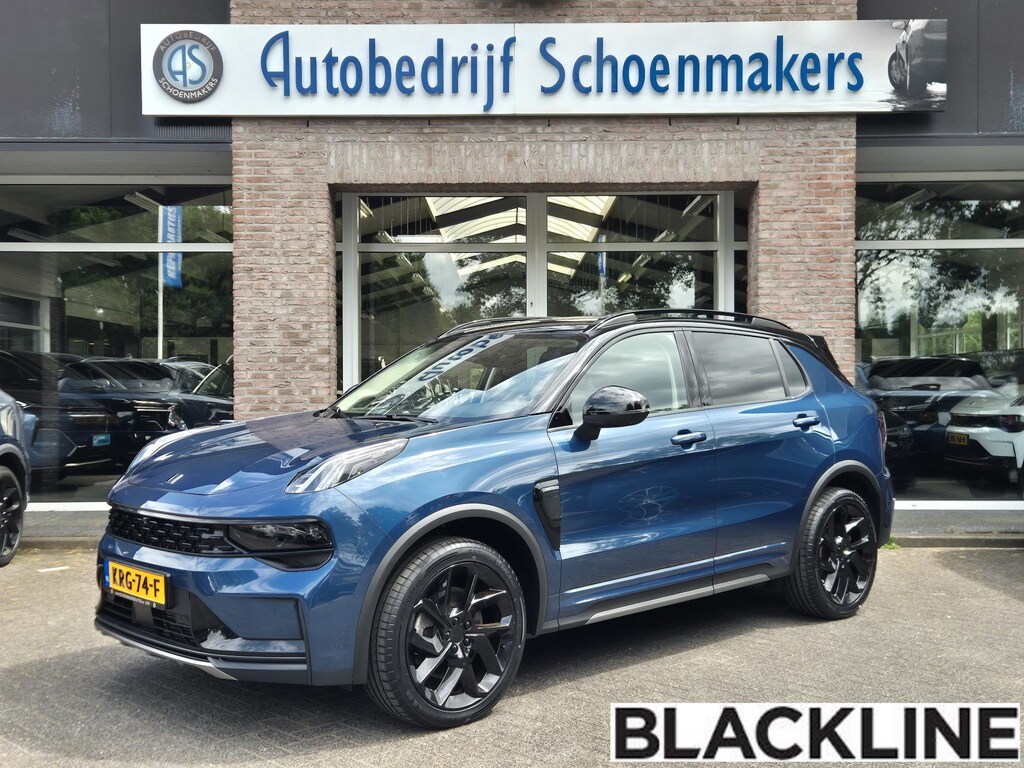 Lynk & Co 01 1.5 261PK! BLACKLINE! 360-CAMERA STOELVERW. PANO/SCHUIF MEMORY INFINITY DAB NAVI CARPLAY ELEK.ACHTERKLEP 20"LMV