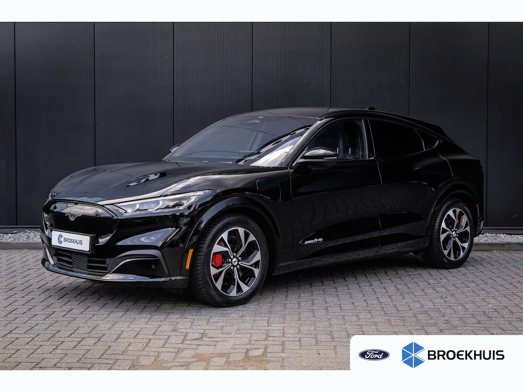 Ford Mustang Mach-E Premium AWD 75 kWh | Panoramdak | B&O Audio | Dodehoek detcetie | Memory-seat | 360 camera | Leder | Adaptieve cruise | LED