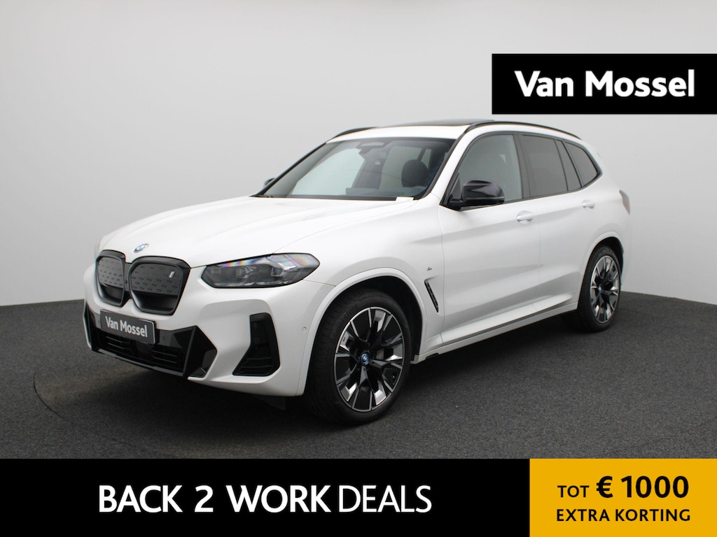 BMW iX3 High Executive 80 kWh | M-PAKKET |  PANO-SCHUIFDAK | HEAD-UP | SHADOWLINE | TREKHAAK | HARMAN KARDON | STUURVERWARMING