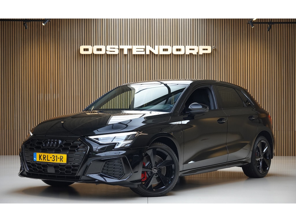 Audi A3 Sportback 45TFSIe/245pk S-Line Blackstyle|2022|Cruise+ACC|Matrix-LED|Navi|PDC+Camera|Carplay/AndroidAuto|Keyless