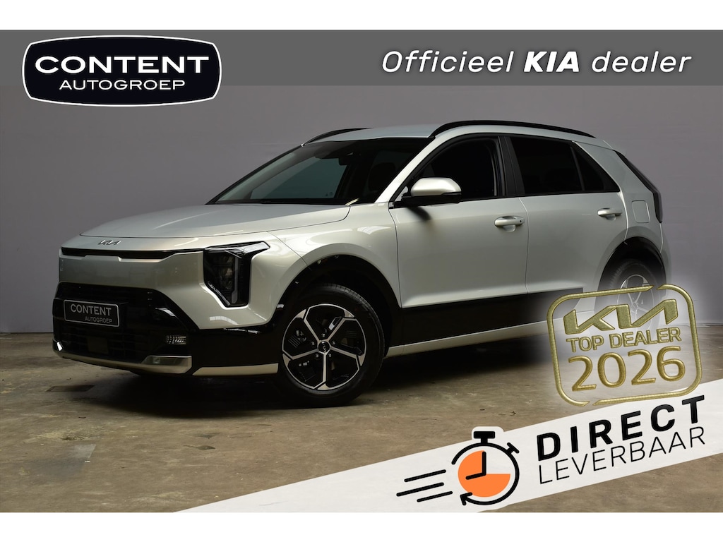 Kia Niro Hybrid 1.6 GDi 138pk DCT6 DynamicLine Direct leverbaar!