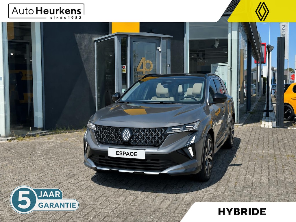 Renault Espace Iconic Full Hybrid E-Tech 200 - 7 zitplaatsen l Meer dan € 4.500 voorraadvoordeel! l Snel leverbaar l 5 jaar fabrieksgarantie!