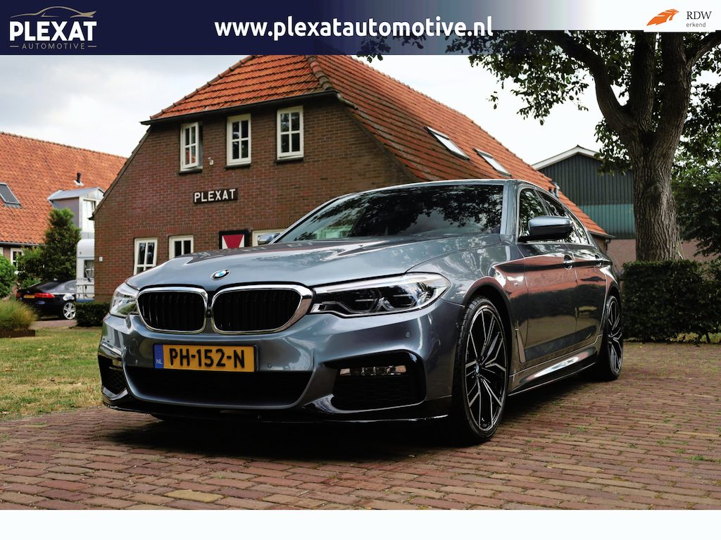 BMW 5-Serie 540i High Executive Aut. | M-Sportpakket | 20 Inch | Sportuitlaat | Orig. NL | Full Led | Sportstoelen | Historie |