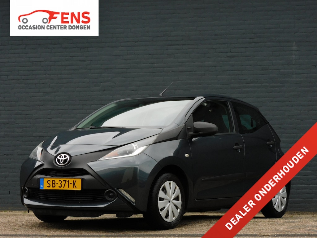 Toyota Aygo 1.0 VVT-i x-fun TOPSTAAT! DEALER ONDERHOUDEN! 4-SEIZOENEN BANDEN! BLUETOOTH! CRUISE! AIRCO!