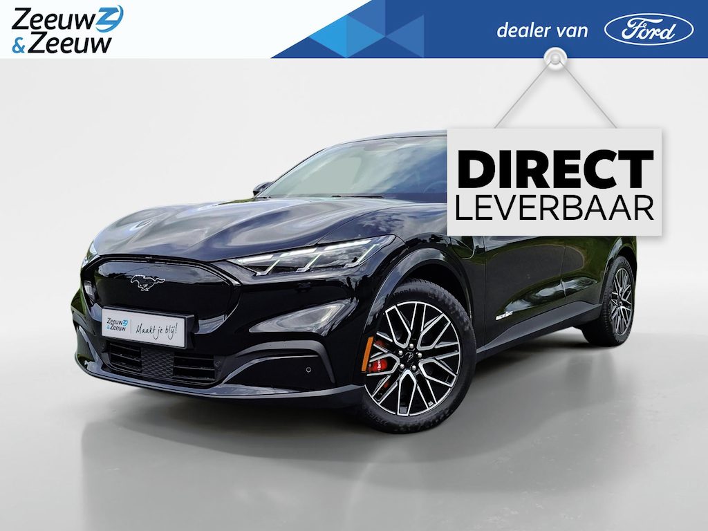Ford Mustang Mach-E Extended Premium RWD 91 kWh | Direct Leverbaar! | 5.000,- Ready Set Ford Bonus | Technologypack | 360Camera | Adaptive Cruisecontrol | El. Achterklep | 19" Lichtmetaal | B&O Audio |