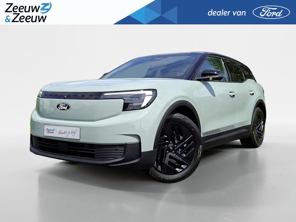Ford Explorer Collection Extended Range RWD 79 kWh | 3.500,- Ready Set Ford Bonus | Driver assistancepack | B&O Audio | Head-up Display | Trekhaak | Adaptive Cruisecontrol | Dodehoekdetectie | Stoelmassage | 360Camera | Nieuw te bestellen |