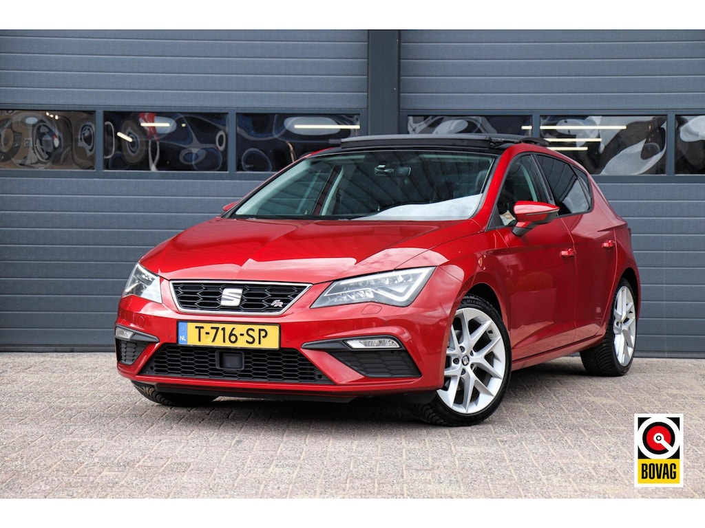 SEAT Leon 1.4 EcoTSI FR |LED|PANO-DAK|CARPLAY|CRUISE|STOELVERW.|PDC V+A|GOED ONDERHOUDEN!