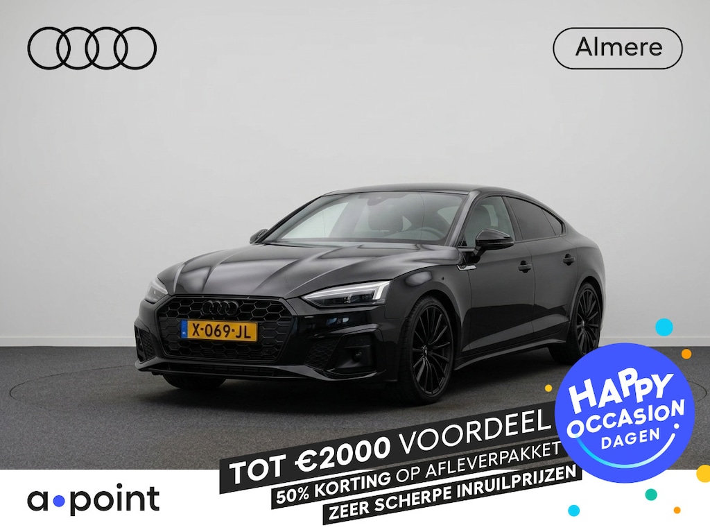 Audi A5 Sportback 40 TFSI S edition Competition 204PK | Ambient + | Afgevlakt stuurwiel | Achteruitrijcamera |