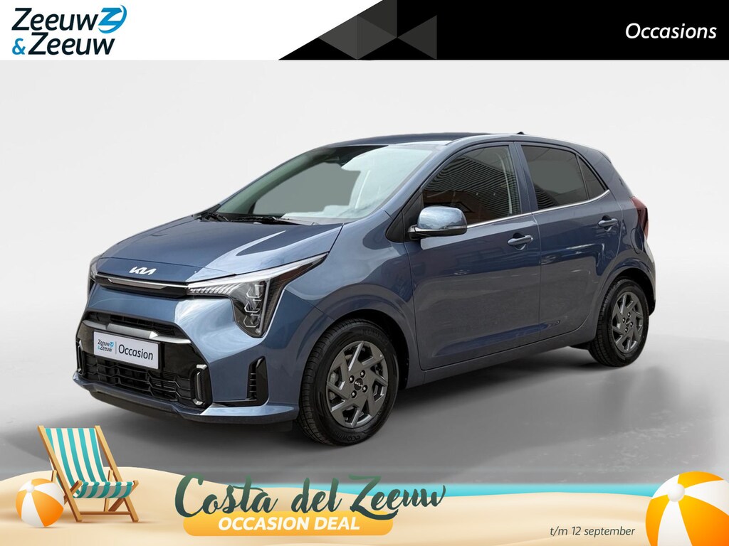 Kia Picanto 1.0 DPI DynamicPlusLine | Navi | Achteruitrijcamera | Parkeersensoren achter | Apple/Android carplay | Cruise control | LED | Privacy glass | LMV