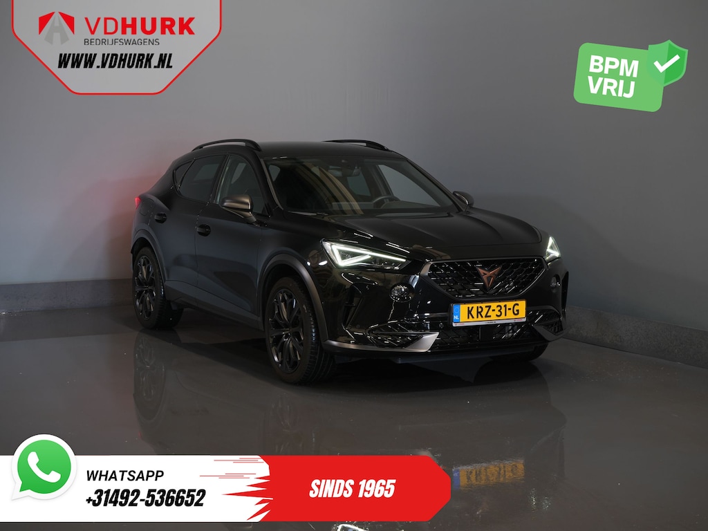 CUPRA Formentor 1.4 e-Hybrid 245 pk VZ Performance Tribe Edition Elek.Klep/ Memory/ Matrix/ Standkachel/ Adapt. Cruise/ Carplay/ Camera/ Stoelverw./ Stuurverw./ 19" LMV