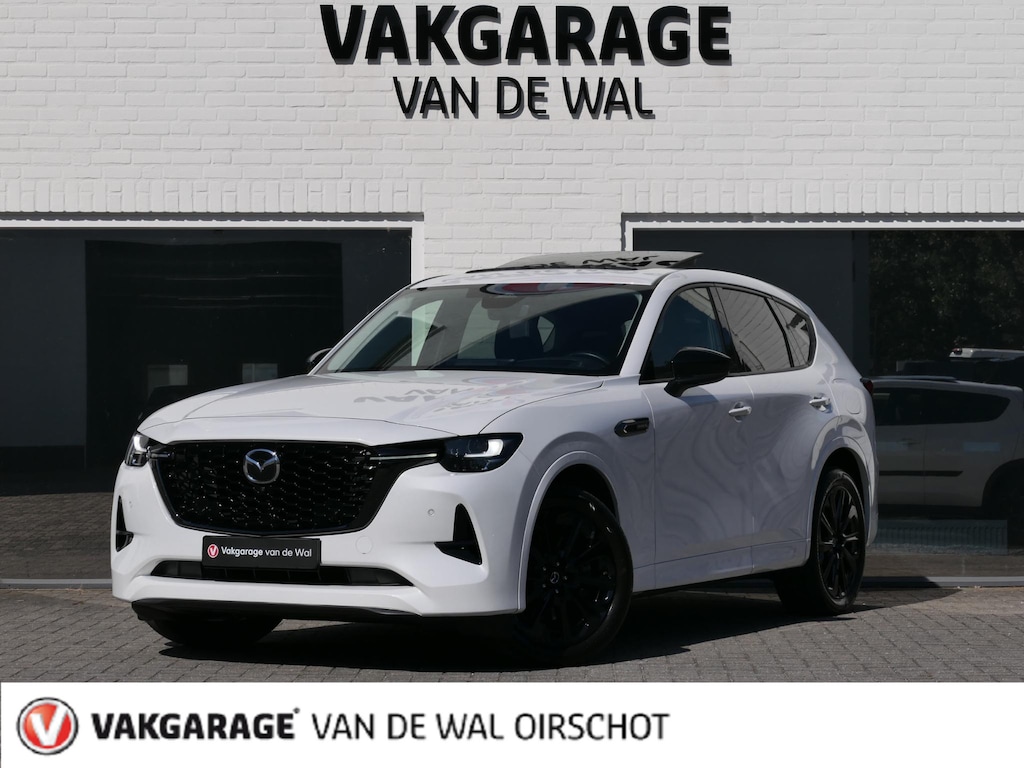 Mazda CX-60 2.5 e-SkyActiv PHEV Homura | Panoramadak | 360°-camera | BOSE | Stoelventilatie | Stuur-/Stoelverwarming V+A | ACC | Memory | Apple-/Android Carplay | Elektrische achterklep