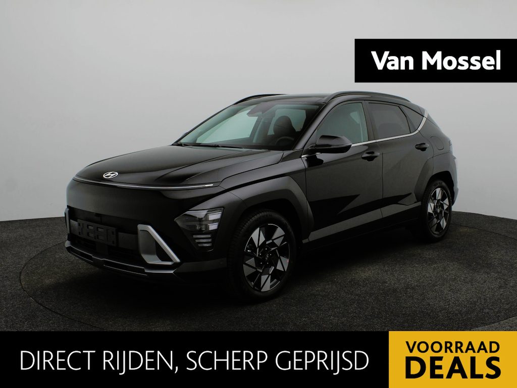 Hyundai Kona 1.6 GDI HEV Premium Sky | Panoramadak | Stoelverkoeling | 360 Camera | Bose Audio | Adaptieve Cruise Control | Climate Control | ACTIEPRIJS, VRAAG NAAR DE VOORWAARDEN |