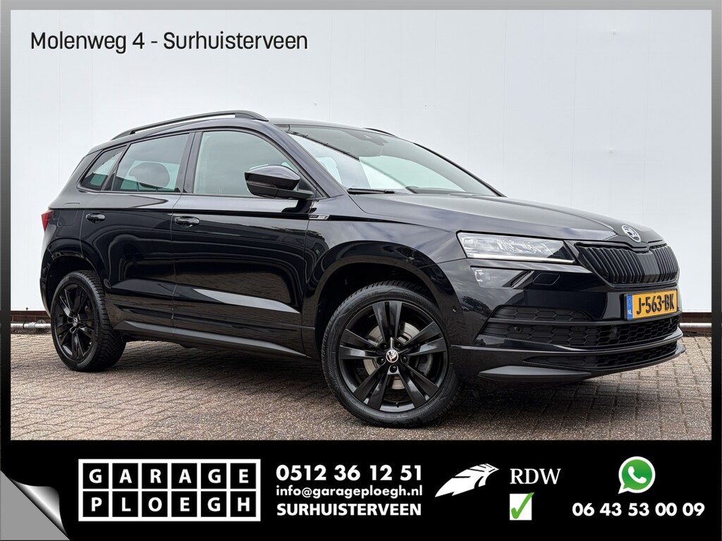 Skoda Karoq 1.5 TSI ACT Sportline Business Trekhaak Adap.Cruise Camera Stoelverw Orig.NL Voll.Onderhouden!