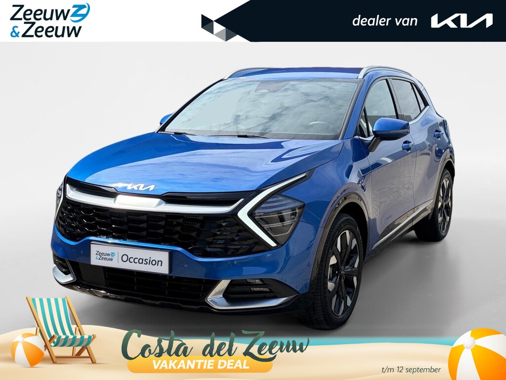 Kia Sportage 1.6 T-GDi Plug-in Hybrid AWD DynamicLine Luxury | Stoel- en stuurverwarming | Elektrisch verstelbare voorstoelen | Stoelverwarming achter | Achteruitrijcamera | Parkeersensoren voor- en achter | Apple/Android Carplay | Adaptive cruise control | Climate control