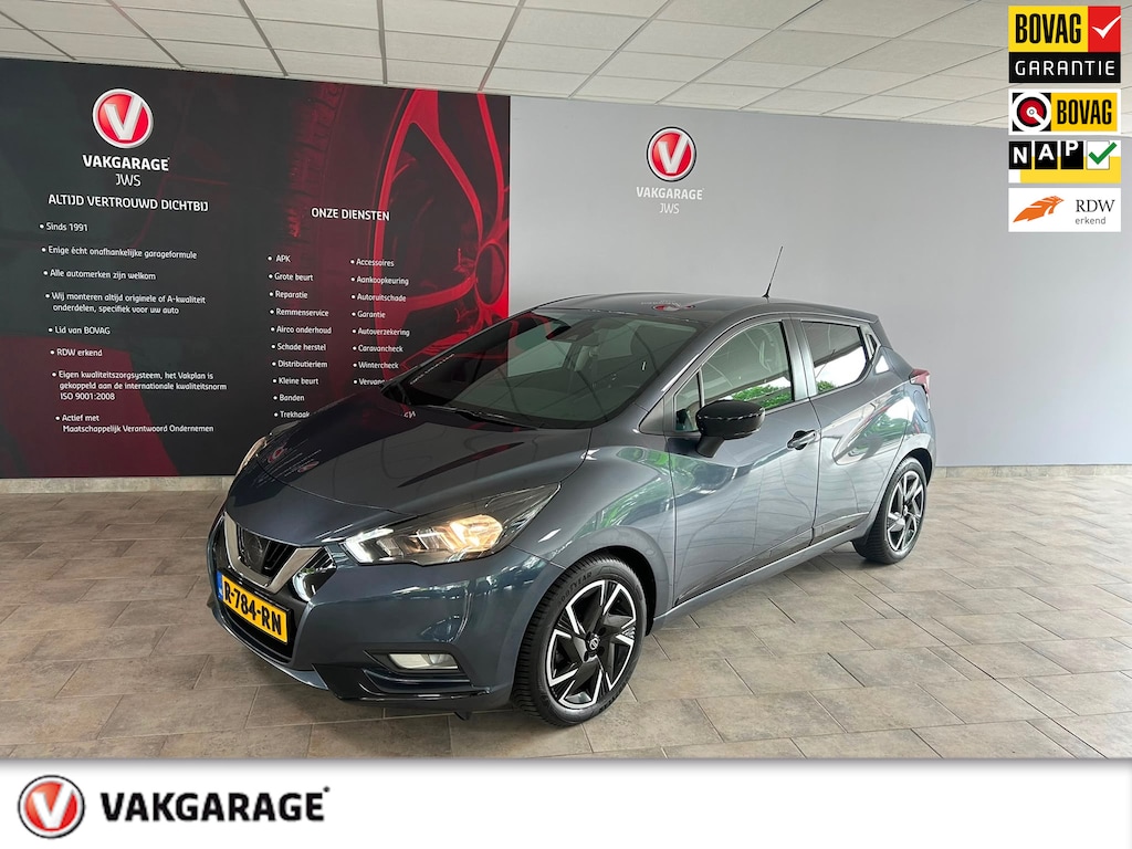 Nissan Micra 1.0 IG-T Tekna incl. Afl. Beurt en garantie.