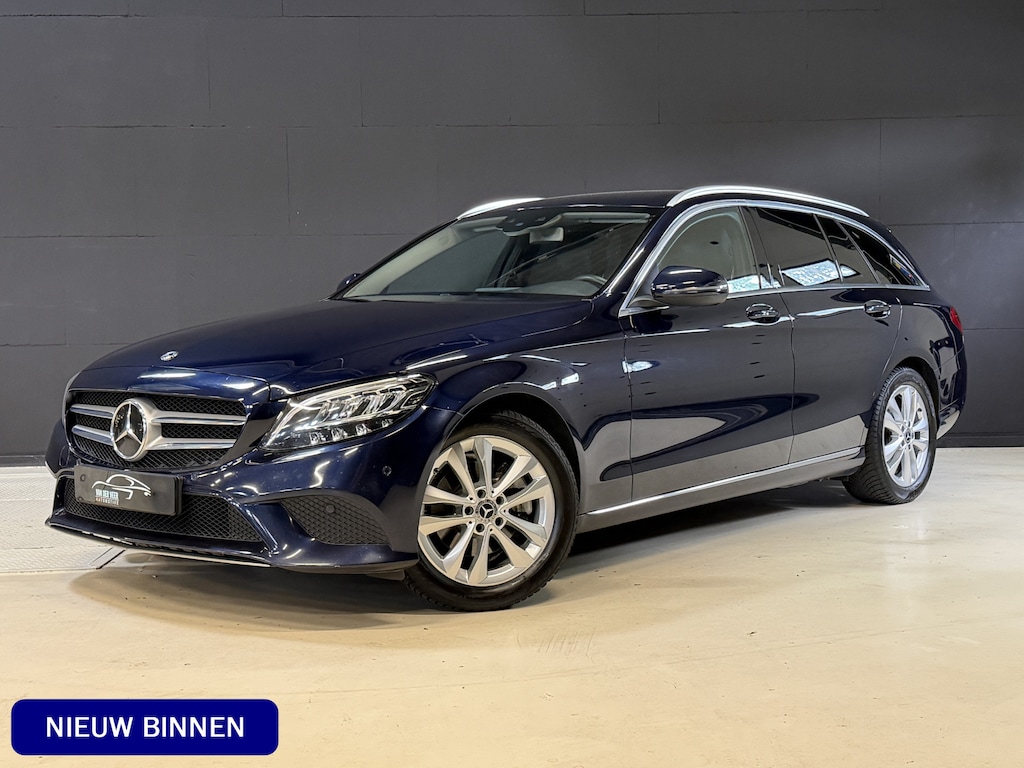 Mercedes-Benz C-klasse Estate 220 d Business Solution | Camera | Stoelverwarming | Elektr. trekhaak | Adaptive cruise | Full LED
