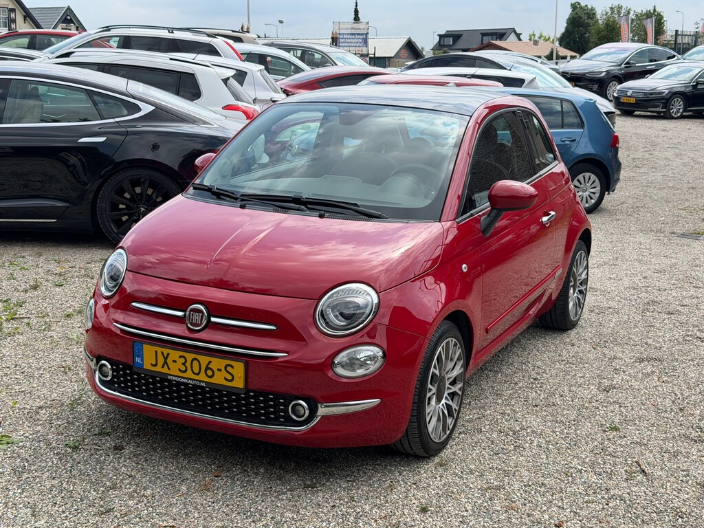 Fiat 500 0.9 TwinAir Turbo Lounge Automaat Clima Pano Laag Kms Nette Auto
