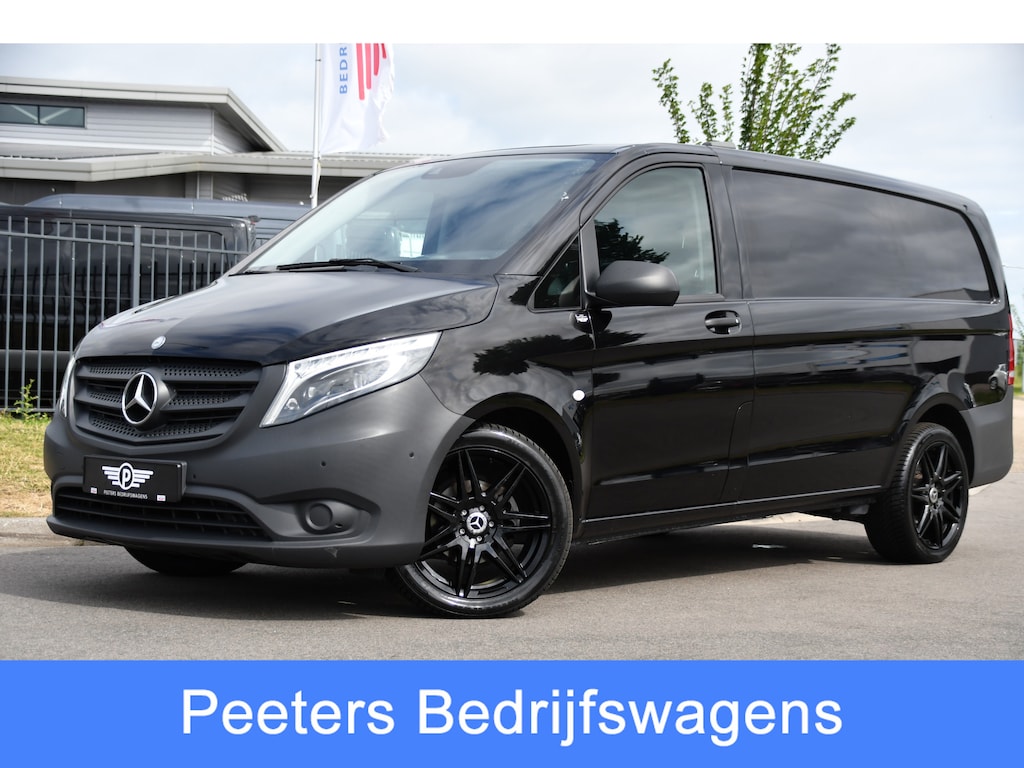 Mercedes-Benz Vito 116 CDI L2 Black Edition Cruise, Carplay, LED, 164pk, Sensoren, Multimedia, Automaat, NAVI, Uniek!