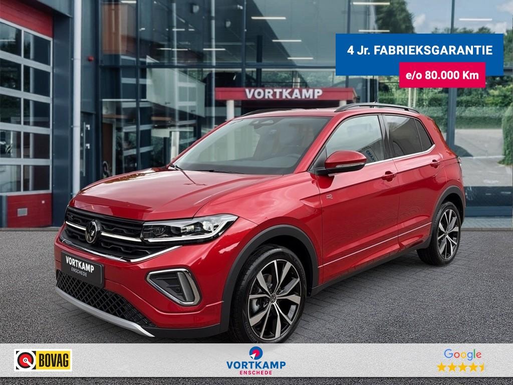 Volkswagen T-Cross 1.5 TSI DSG R-LINE AFN.TREKHAAK/CAMERA/IQ-LIGHTS/STOELVERW/CARPLAY