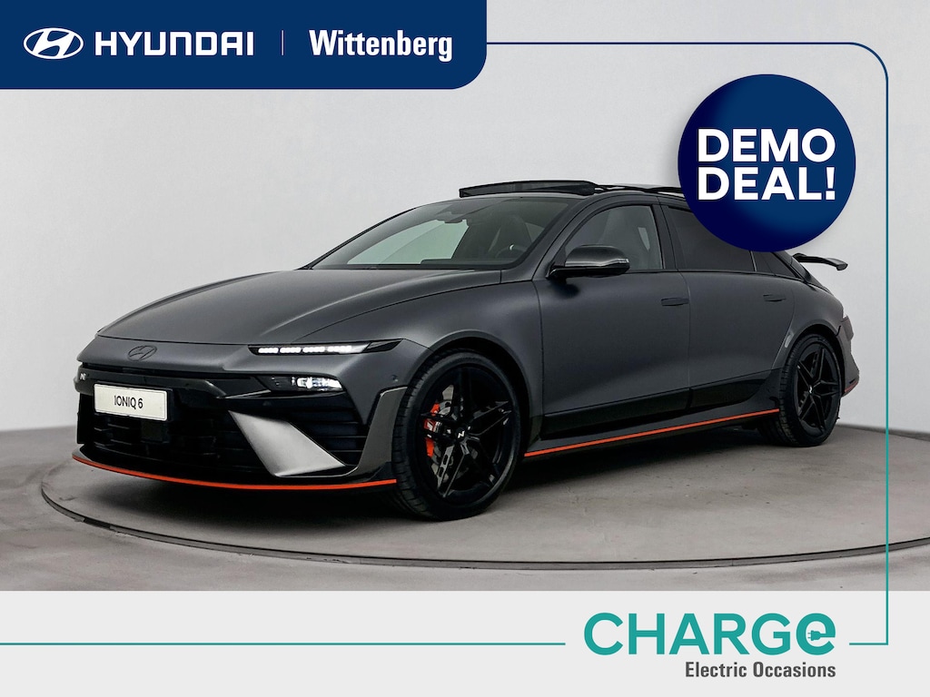 Hyundai Ioniq 6 N 84 kWh 650pk | Panoramadak | 800V | Kuipstoelen | Drift Mode | 20" lm-wielen |