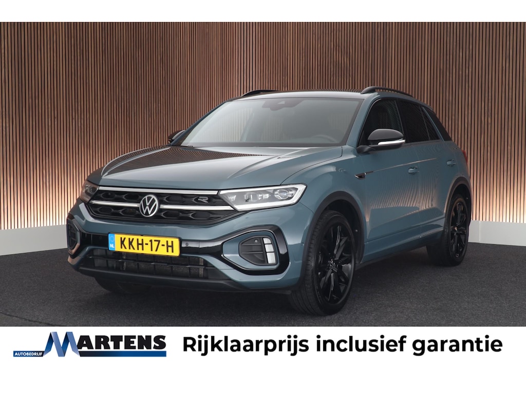 Volkswagen T-Roc 1.5 TSI 150pk DSG R-Line Business+ Black Style Trekhaak Camera Beats Stoelverwarming LED Navigatie
