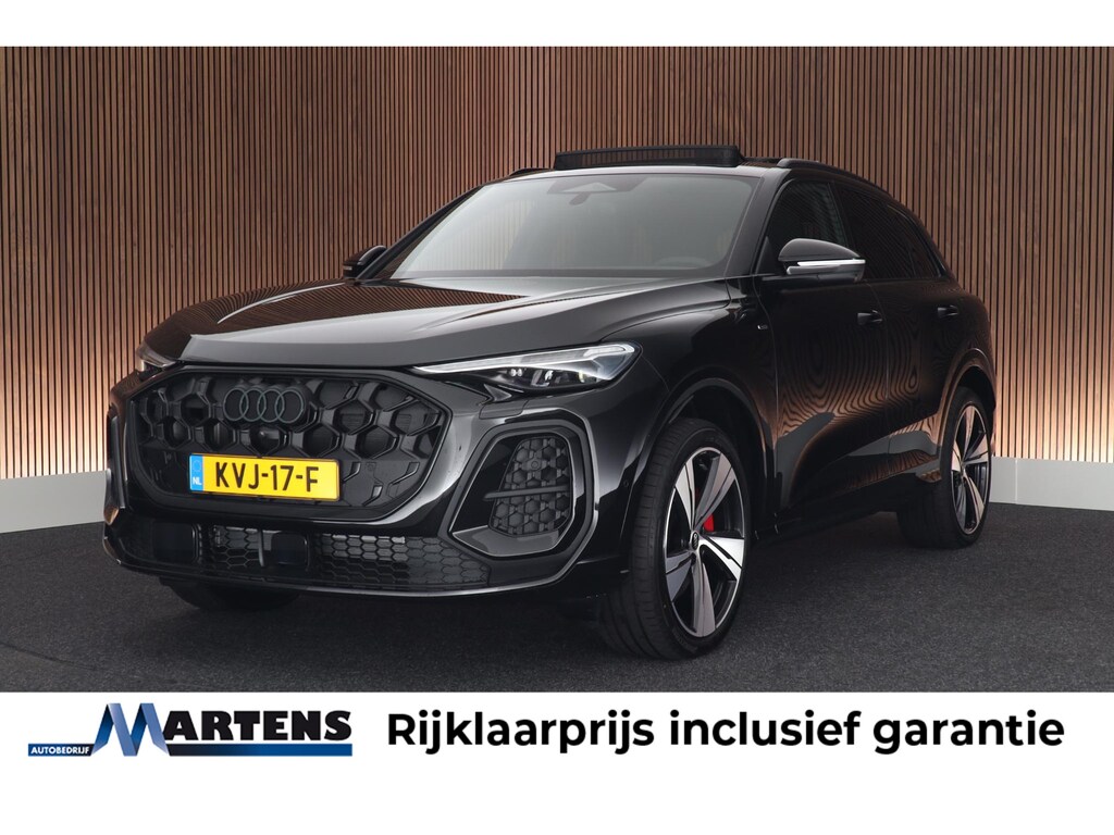 Audi Q5 2.0 TFSI 299pk e-hybrid quattro S edition Trekhaak 360Camera Tech-Pro Leder Memory Stoelverwarming Virtual Cockpit Panoramadak Navigatie S-Line
