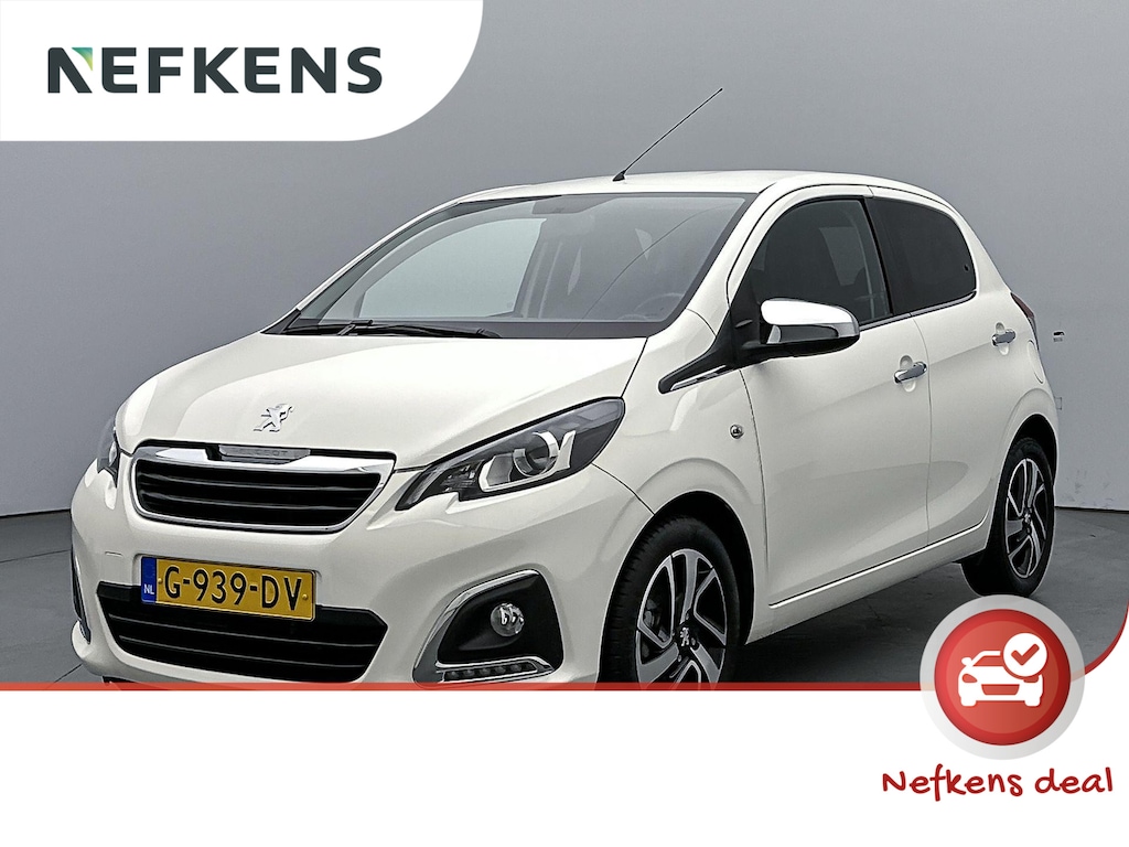 Peugeot 108 1.0 e-VTi Allure | Appe Carplay/Android Auto | Achteruitrij Camera | Airco | Snelheidsbegrenzer | Privacy Glas | 15" LMV |