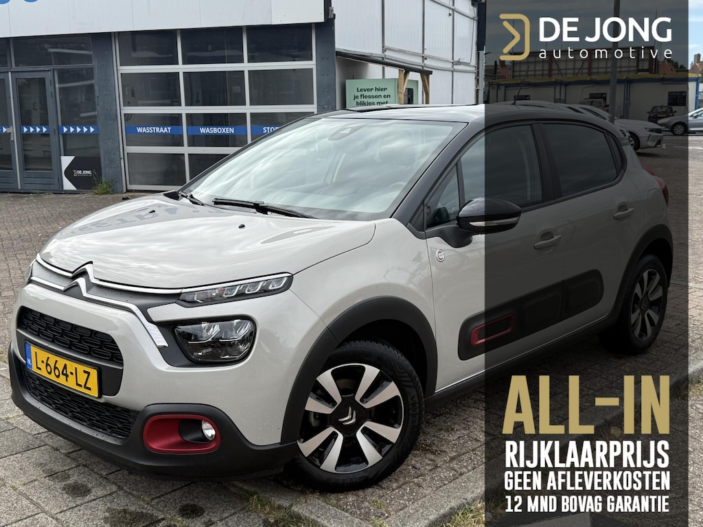 Citroën C3 1.2 PureTech C-Series ALL-INRIJKLAARPRIJS/Navi/Apple carplay/Duo-Tone/Parkeersensoren