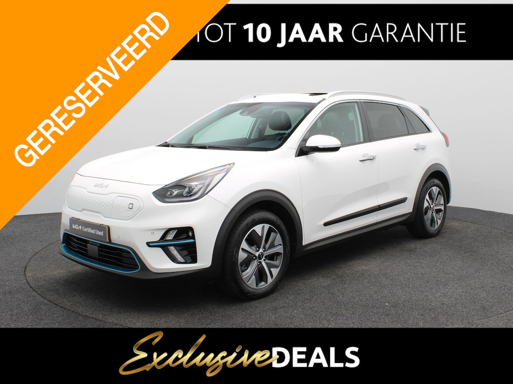 Kia Niro EV e-Niro DynamicPlusLine 64 kWh | Clima | Navi | Leder | Stoel en stuur verwarming |
