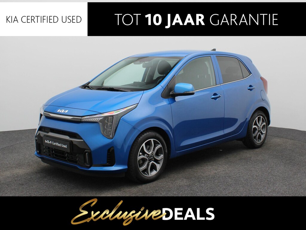 Kia Picanto 1.0 DPI ExecutiveLine | Automaat | L velgen | Clima | Stoel en Stuur verwarming | Navi | Camera |