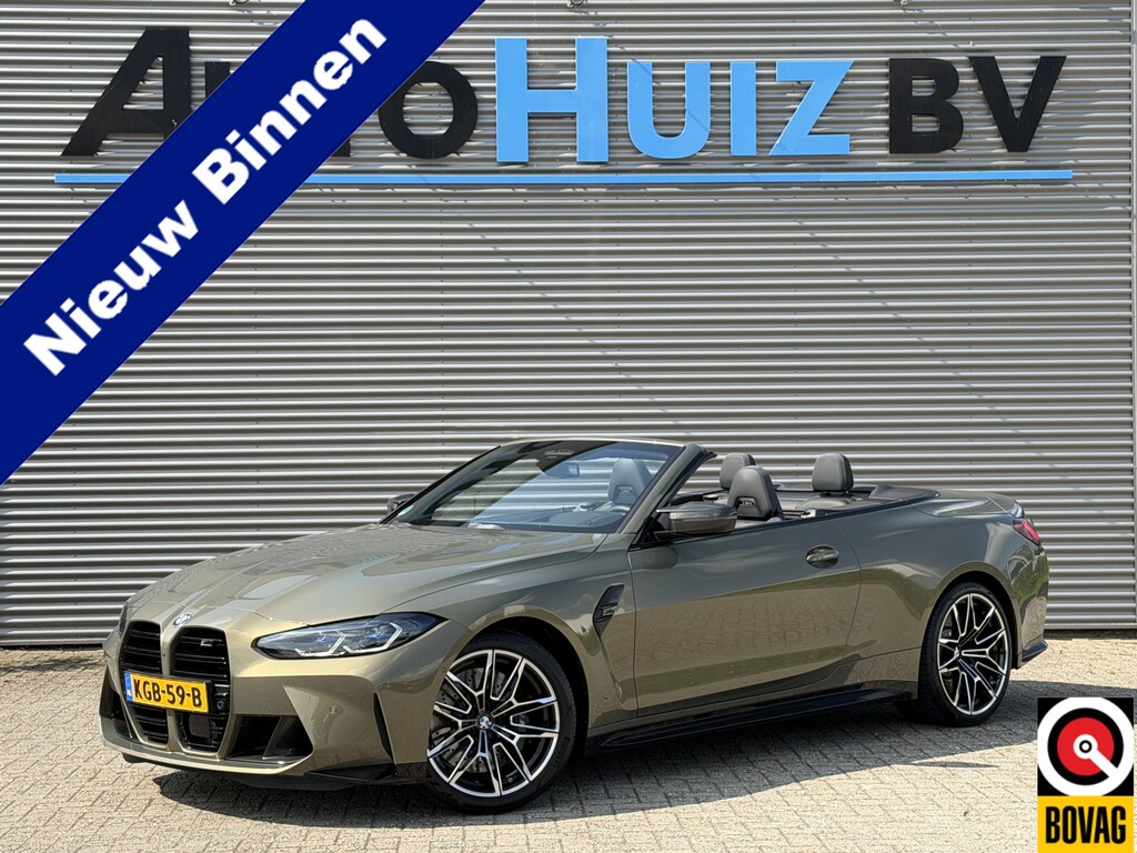 BMW M4 4-serie Cabrio xDrive Competition 510 PK Individual Messing Metallic M Carbon Interieur / Exterieur Head-Up Display Keyless Entry Harman - Kardon Sound Stuurwielverwarming