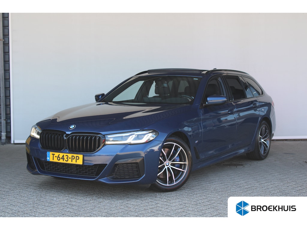 BMW 5-Serie Touring 530e xDrive High Executive | M Sport | SOH 83% | Alcantara bekleding | Harman kardon audio | Apple carplay & Android auto |