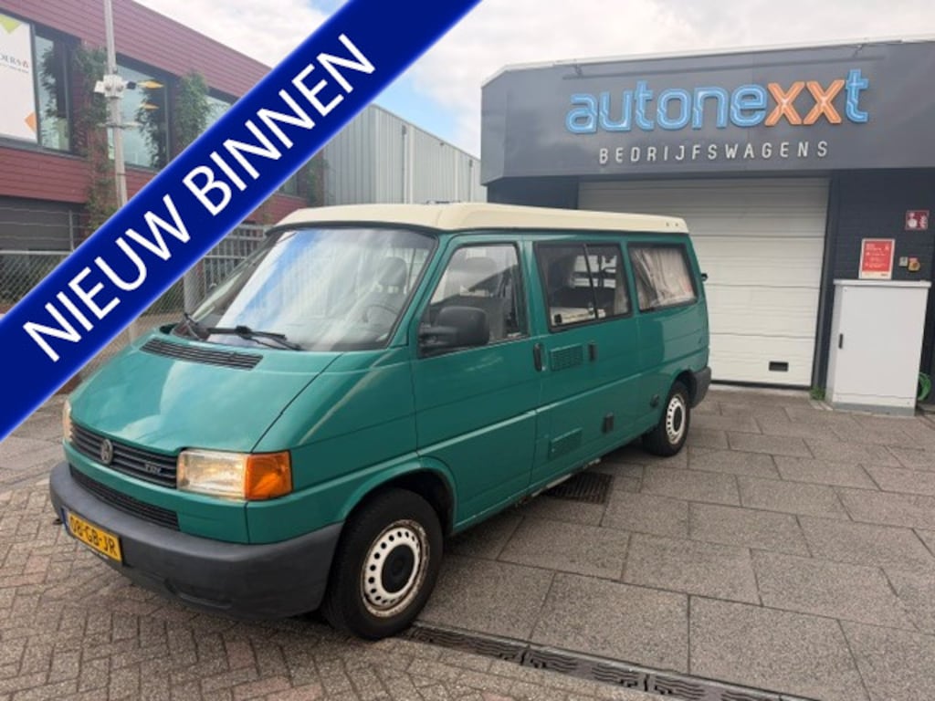 Volkswagen Transporter 4 PERSOONS CAMPER I COMPLEET MET INRCHTING I TREKHAAK I ZONNESCHERM I KLAPDAK